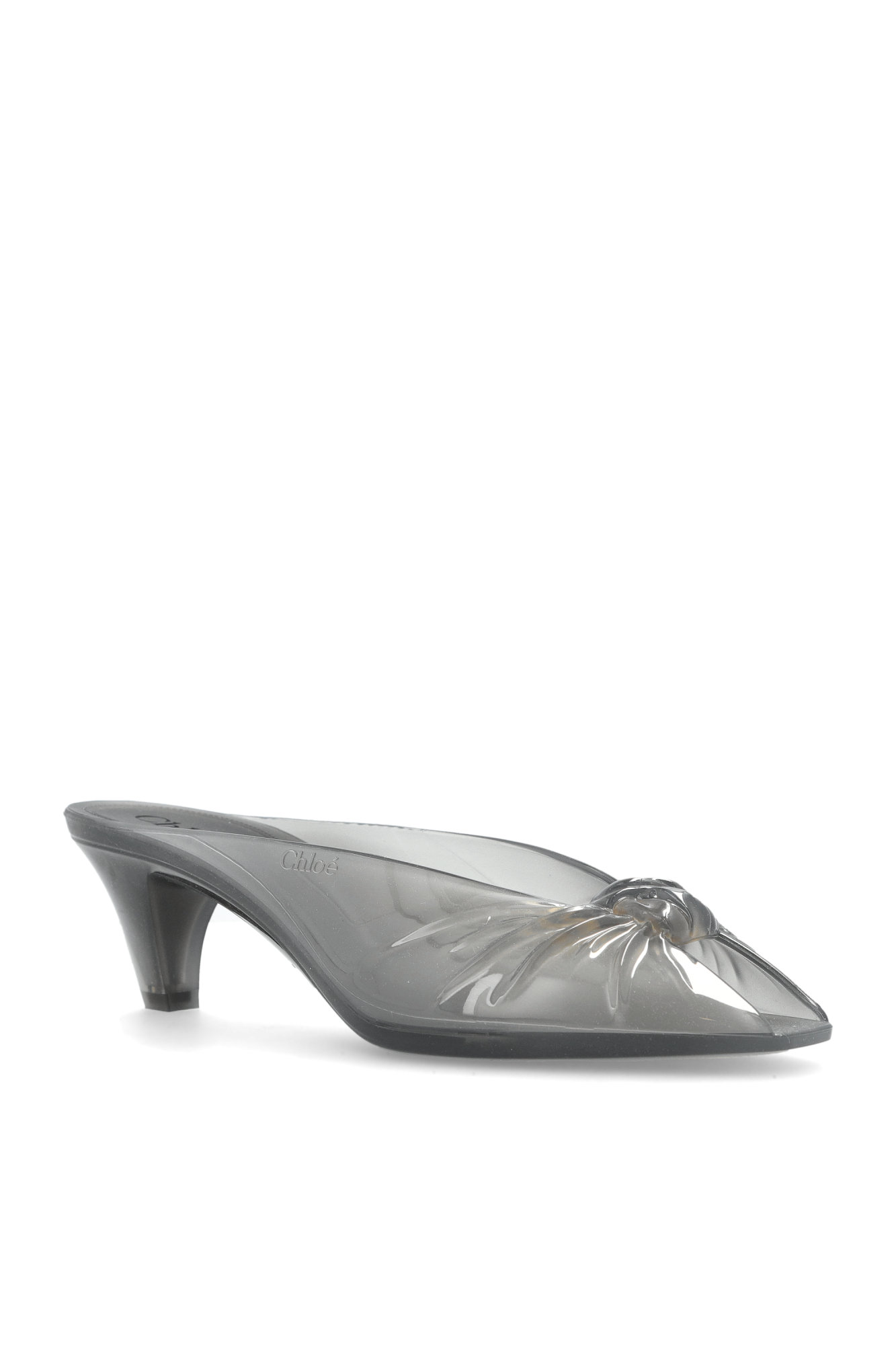 Grey 'Jelly' heeled mules Chloé - Vitkac France